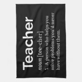 先生定義 キッチンタオル (縦)