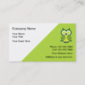 先生家庭教師の名刺 名刺 (正面)