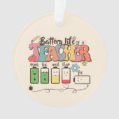 先生寿命バッテリ オーナメント (正面)