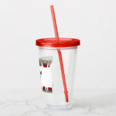 先生寿命 アクリルタンブラー (左)