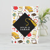 先生専攻の教育卒業党 招待状 (スタンド正面)