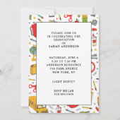 先生専攻の教育卒業党 招待状 (裏面)