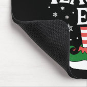 先生小妖精や小人クリスマスファミリーマッチンググループ マウスパッド (コーナー)