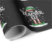 先生小妖精や小人クリスマスファミリーマッチンググループ ラッピングペーパー (ロールコーナー)