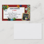 先生小学校 名刺 (正面/裏面)