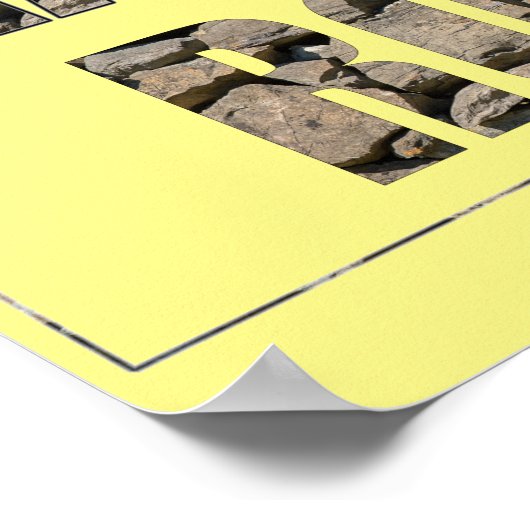 先生岩 ポスター (角)