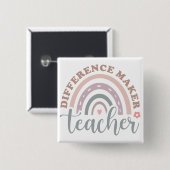 先生差量計 缶バッジ (正面&裏面)