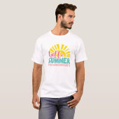 先生年度末の夏季先生前回D非関税 Tシャツ (正面フル)