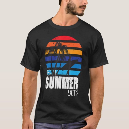 先生年末ことわざまだ夏休み Tシャツ (正面)