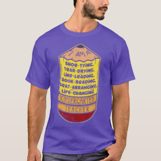 先生幼稚園先生3 Tシャツ