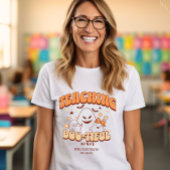 先生幽霊教えハロウィーン – Boo-Healy Minds Tシャツ