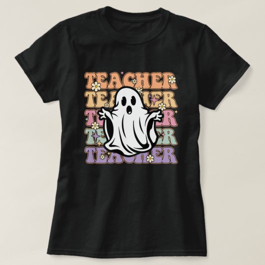先生幽霊 Tシャツ (デザイン正面)