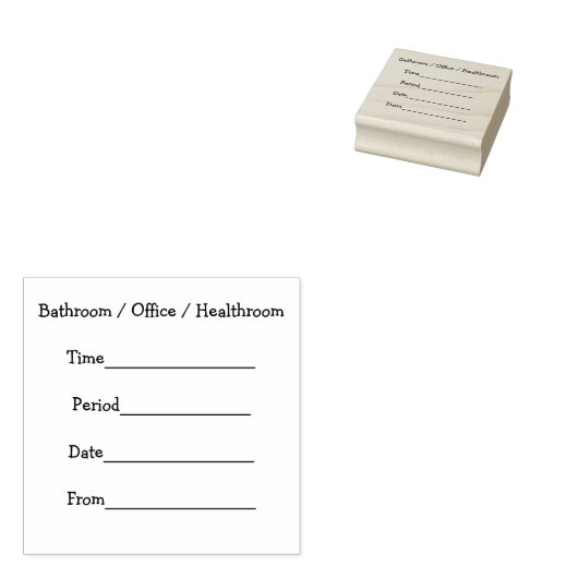 先生廊下 ラバースタンプ (押印)