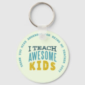 先生引用文感謝の退職別 キーホルダー (正面)