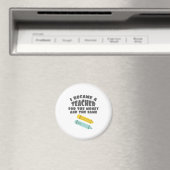 先生引用文私はお金と名声のための先生になった マグネット (インサイチュ (食洗機))