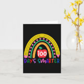 先生引用文100日の学校先生と学生 カード (黄色い花)