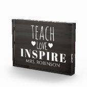 先生引用文 パーソナライズされた フォトブロック (右)