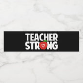 先生強 ペットボトルラベル (シングルラベル)