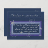 先生影響 ポストカード (正面/裏面)