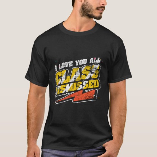 先生愛あなた全先生学生クラスDismi Tシャツ (正面)