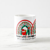 先生愛インスパイア主助手クリスマス コーヒーマグカップ (中央)