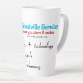 先生感動的マグ カフェラテマグ (右アングル)