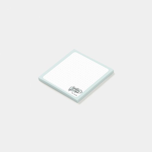 先生感動的引用文ノートパッド ポストイット (アングル)