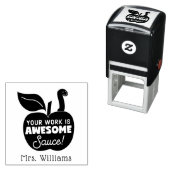 先生感動的Apple素晴らし Saleスタンプ セルフインキングスタンプ (インサイチュ)