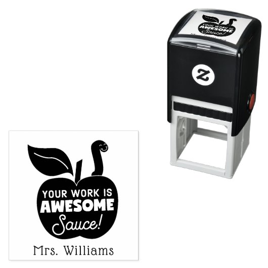 先生感動的Apple素晴らし Saleスタンプ セルフインキングスタンプ (インサイチュ)