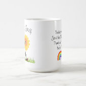 先生感謝していマグ – パーソナライズされた コーヒーマグカップ (中央)