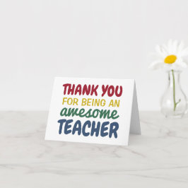 先生感謝していユー・レインボー カード