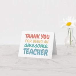 先生感謝してい鑑賞パステル虹 カード