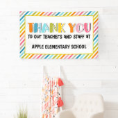 先生感謝していyouバナー 横断幕 (インサイチュ)