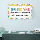 先生感謝していyouバナー 横断幕 (トレードショー)