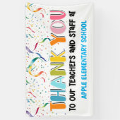 先生感謝していyouバナー 横断幕 (縦)