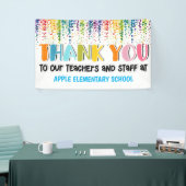 先生感謝していyouバナー 横断幕 (トレードショー)