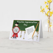 先生感謝の日ウォルド最高のズ カード (黄色い花)