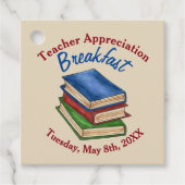 先生感謝の朝食リタイアメントパーティー フェイバータグ (正面)