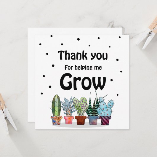 先生感謝ギフト、ありがとうござ救済う (正面/裏面インサイチュ)