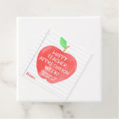 先生感謝サンキューアップルラベル フェイバータグ (インサイチュ)