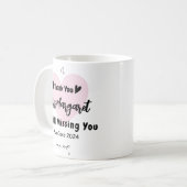 先生感謝サンキュースクールカスタム コーヒーマグカップ (正面左)