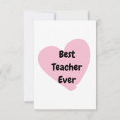 先生感謝サンキュースクールカスタム サンキューカード (裏面)