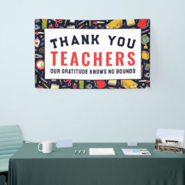 先生感謝バナー 横断幕