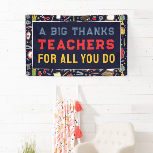 先生感謝バナー 横断幕 (インサイチュ)