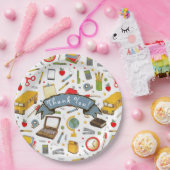 先生感謝ランチョン紙プレート ペーパープレート (パーティー)