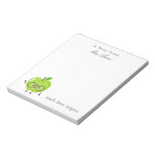 先生感謝可愛いメモ帳 ノートパッド (回転)