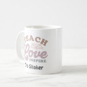 先生感謝教え愛おインスパイアより コーヒーマグカップ (正面左)