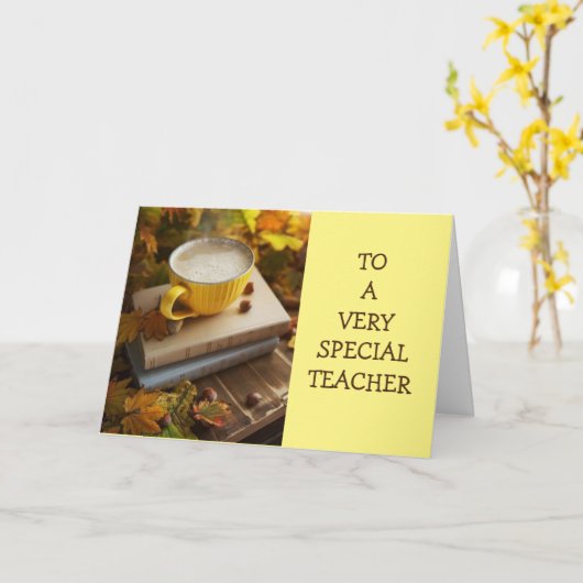 **先生感謝状» カード (黄色い花)