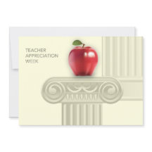 先生感謝週間グリーティングカード