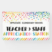 先生感謝週間バナー 横断幕 (横)